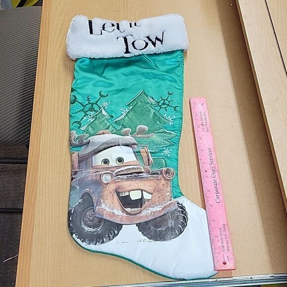 Disney Pixar Tow Mater, Cars, Christmas stocking,3 Book, 3 vehicles - Picture 2 of 10